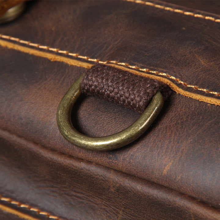 Jason - Premium Tan Leather Backpack