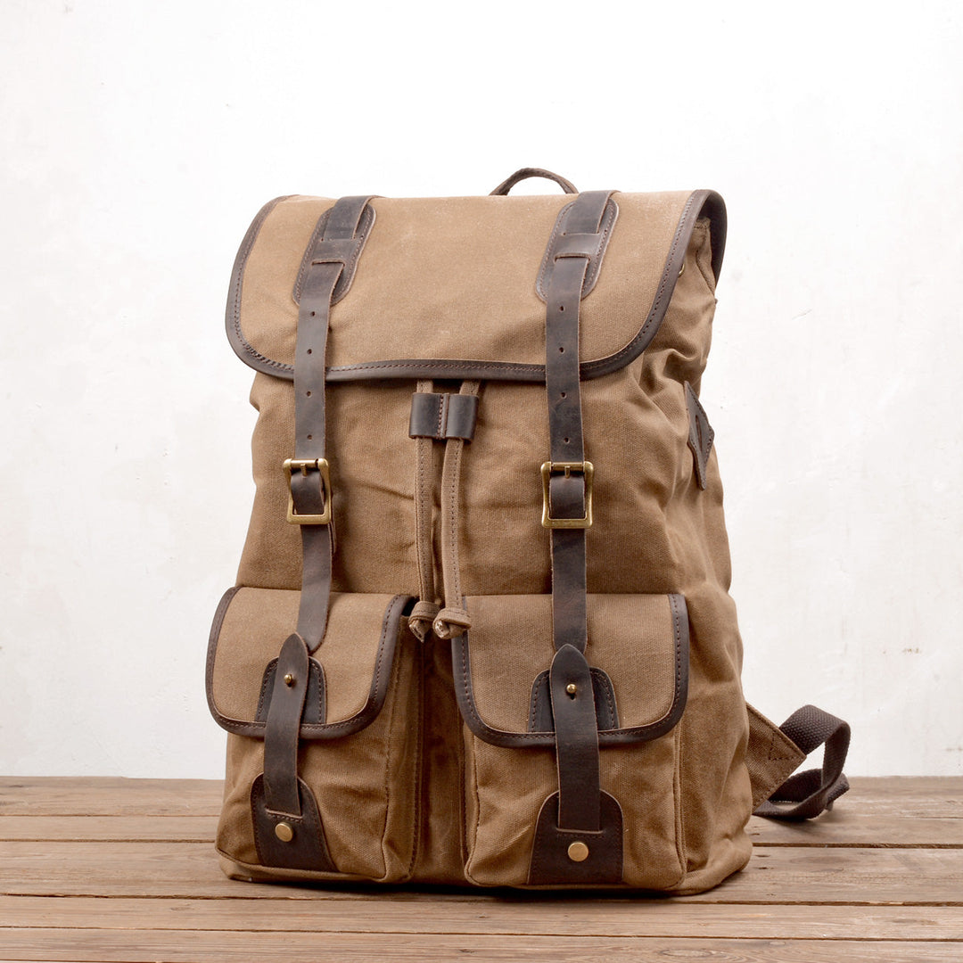 Marcus - Heavy-Duty Canvas Travel Backpack