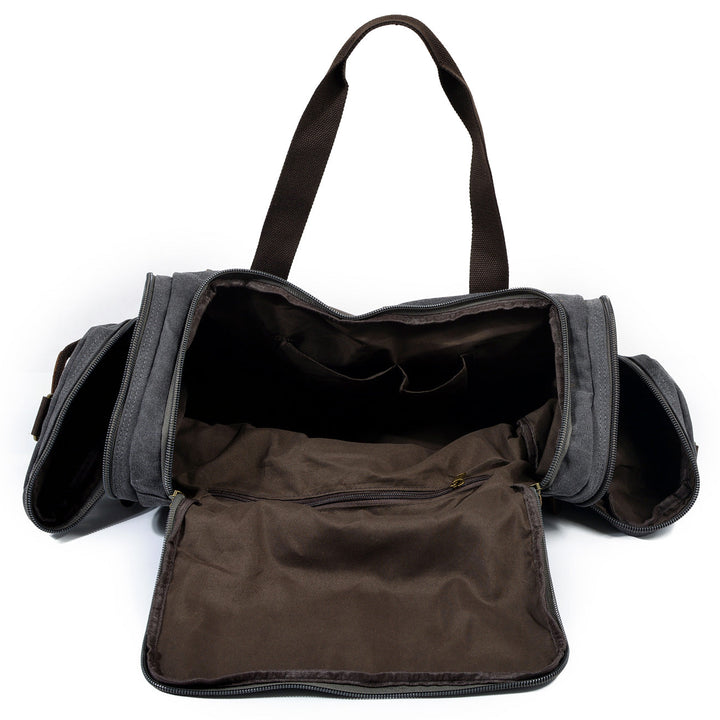 David - Mens Canvas Leather Duffle Bags